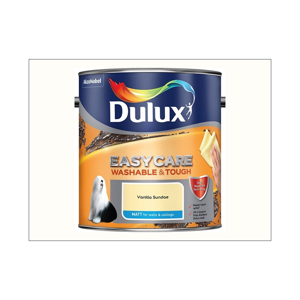 Dulux Easycare Matt Vanilla Sundae 2.5L