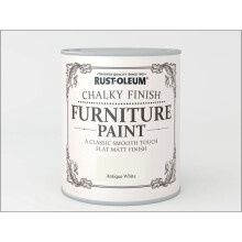 Rust-Oleum Chalk Furniture Paint Chalk White 2.5L