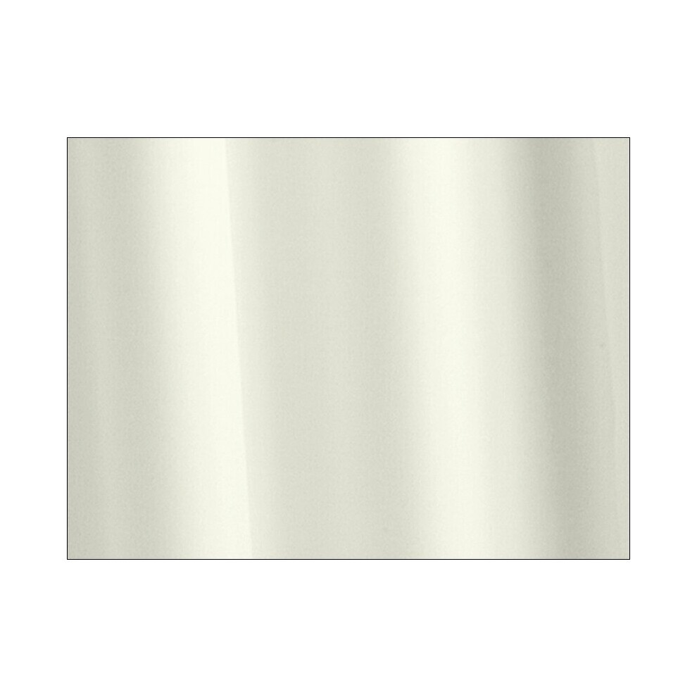 Croydex Polypropylene Shower Curtain Ivory AF159017