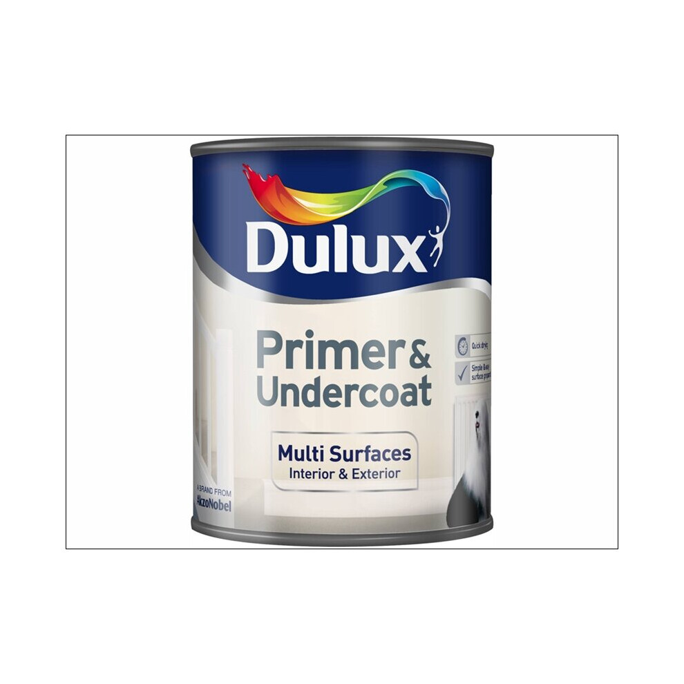 Dulux Quick Dry Multi-Surface Primer/ Undercoat 750ml