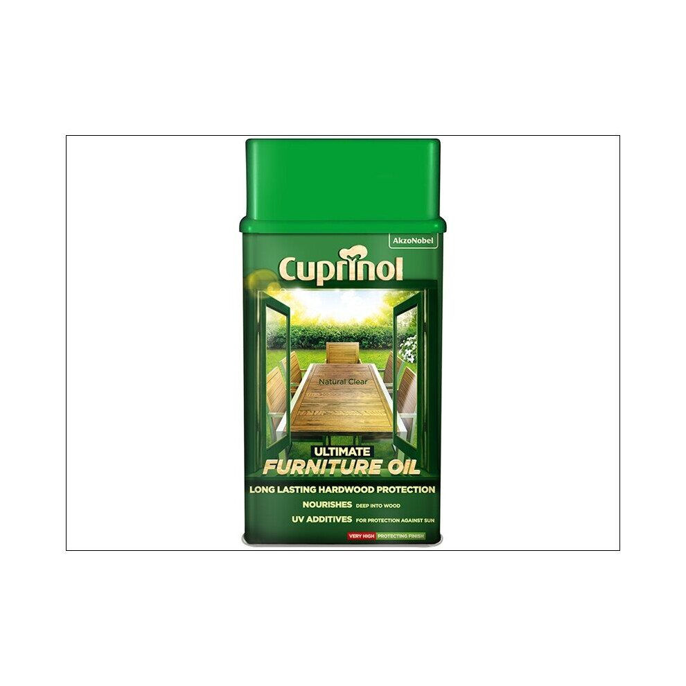 Cuprinol Ultimate Furniture Oil (Wb) Clear 500ml 5212401