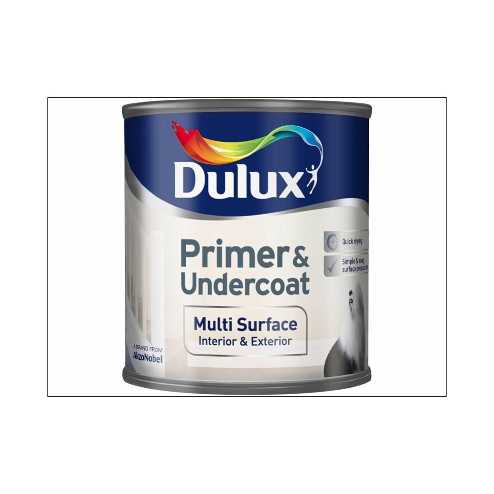 Dulux Quick Dry Multi-Surface Primer/ Undercoat 250ml