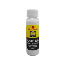 Huile d'ardoise Hotspot 201811 100 ml – Scelle, protège et sublime la couleur naturelle, laisse respirer l'ardoise et repousse saleté et eau
