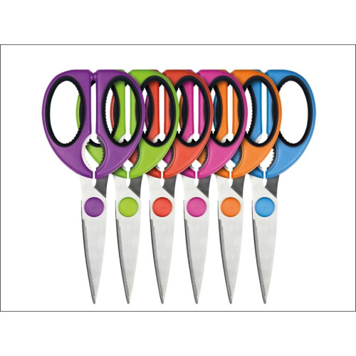 Taylors Eye Witness Soft Grip Kitchen Shears Assorted SSKS043