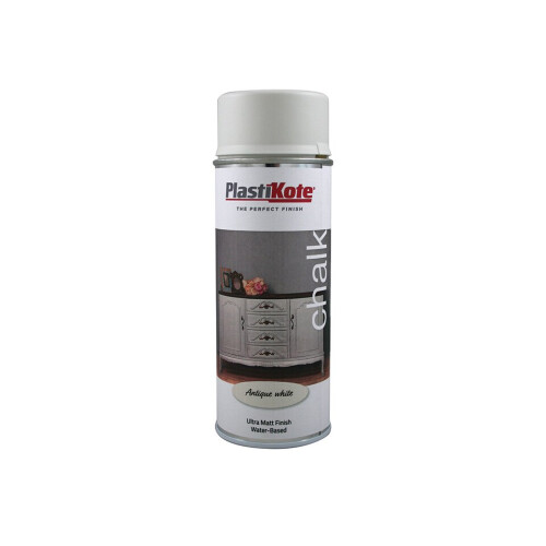 PlastiKote Plastikote Krittfinish Antikk Hvit 400 ml