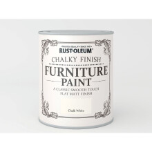 Rust-Oleum Chalk Furniture Paint Chalk White 125ml
