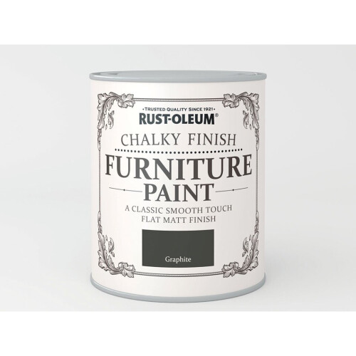 Rust-Oleum Rust-Oleum Chalk Furniture Paint Graphite 125ml