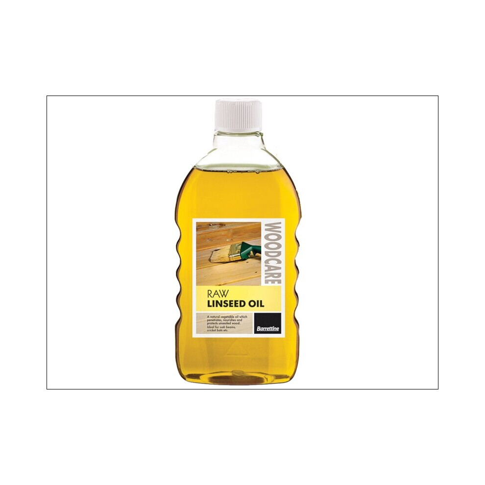 Barrettine Raw Linseed Oil 500ml