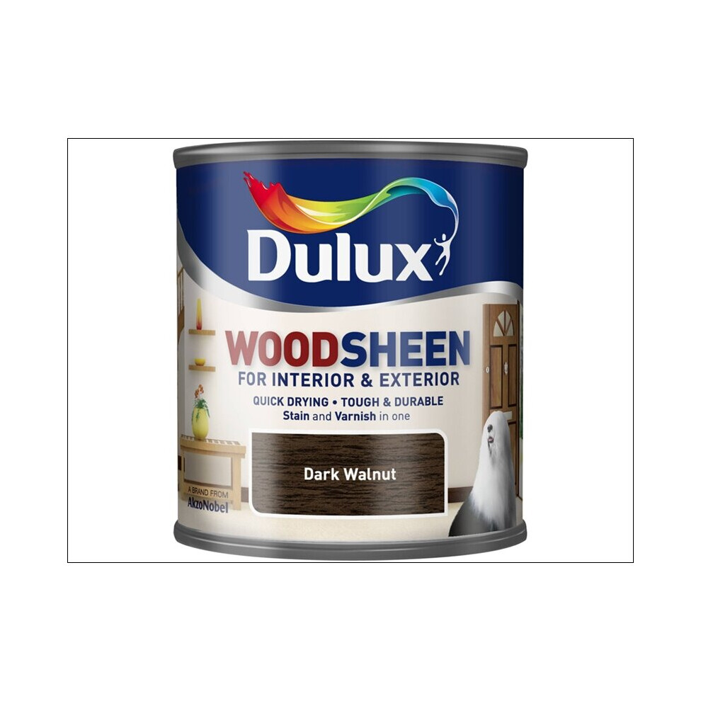 Dulux Quick Dry Interior/ Exterior Woodsheen Dark Walnut 250ml