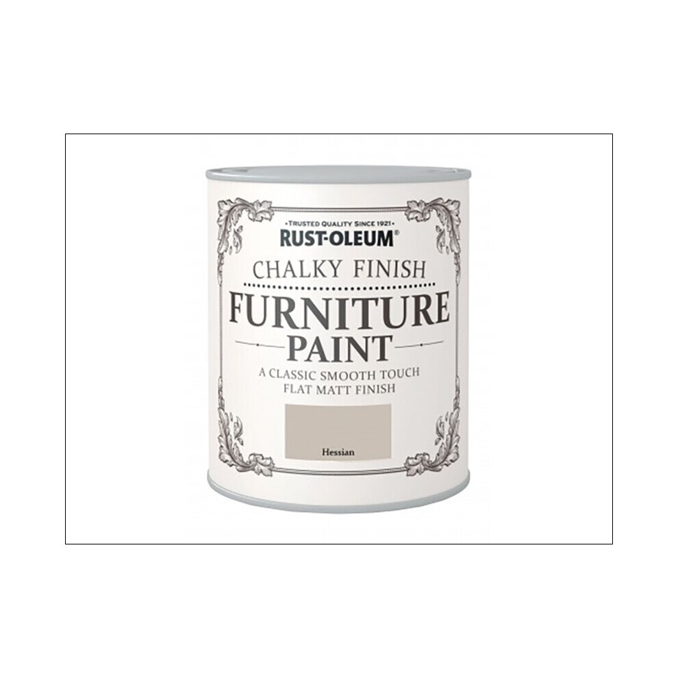 Rust-Oleum Chalk Furniture Paint Hessian 125Ml