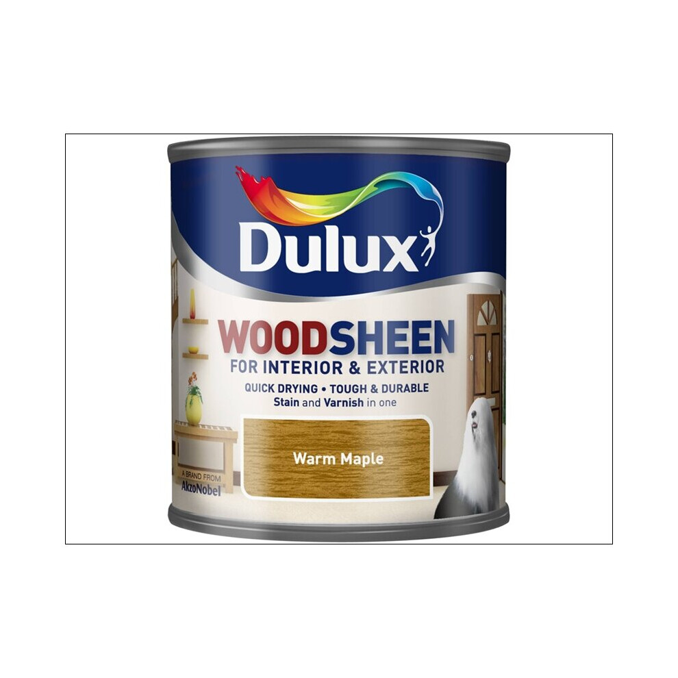 Dulux Quick Dry Interior/ Exterior Woodsheen Warm Maple 250ml