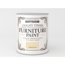 Rust-Oleum Chalk Furniture Paint Clotted Cream 125ml