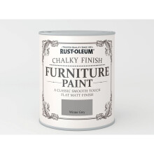 Rust-Oleum Chalk Furniture Paint Winter Grey 125ml