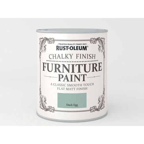 Rust-Oleum Rust-Oleum Chalk Furniture Paint Duck Egg 125ml