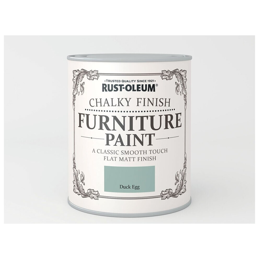 Rust-Oleum Chalk Furniture Paint Duck Egg 125ml