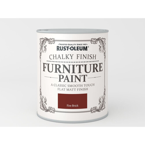 Rust-Oleum Rust-Oleum Chalk Furniture Paint Fire Brick 125ml