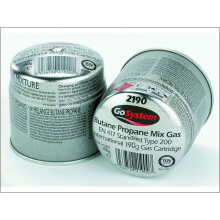 GoSystems Pierceable Gas Cartridge 190g 1190