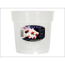 Growth Technology Orchid Pot Clear 15cm POCL15M