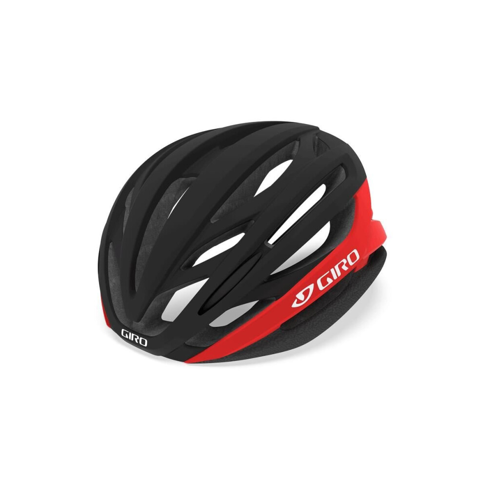 GIRO SYNTAX ROAD HELMET 2019: MATTE BLACK/BRIGHT RED S 51-55CM