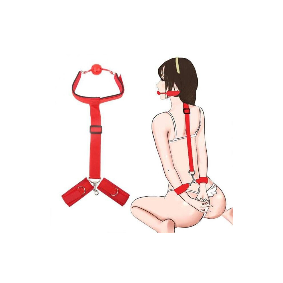 Erotic Sex Toys For Woman Couples Mouth Gag Handcuffs For Sex BDSM Bondage  Restraint Collar Fetish Slave Adult Game Sex Products on OnBuy