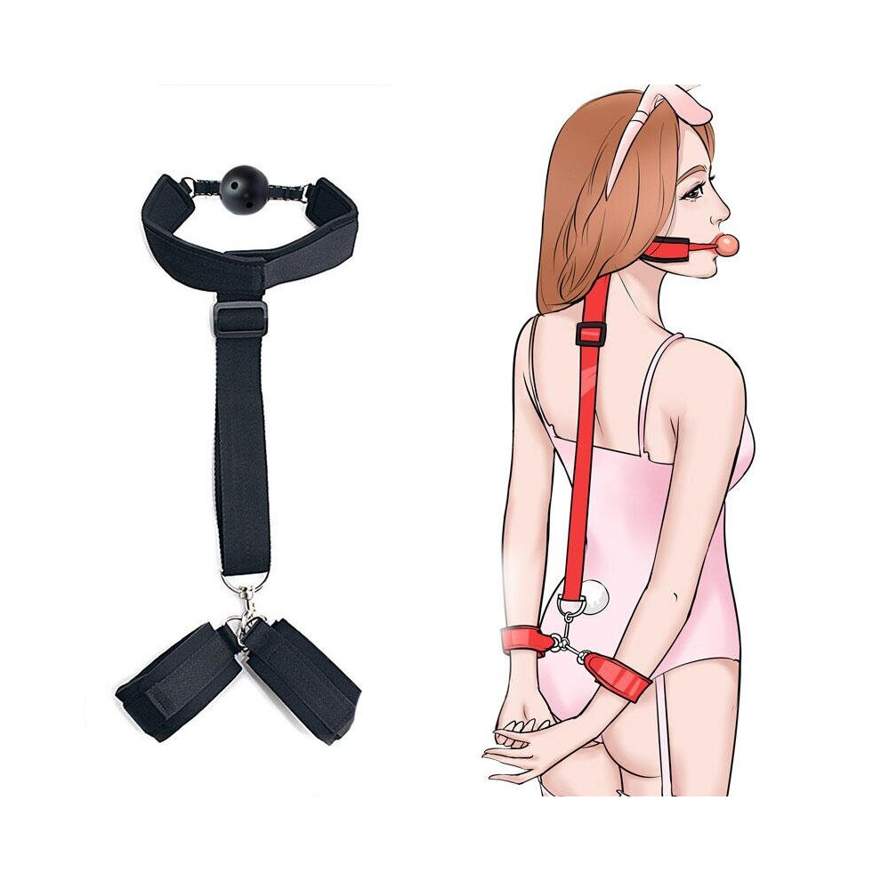 Erotic Sex Toys For Woman Couples Mouth Gag Handcuffs For Sex BDSM Bondage  Restraint Collar Fetish Slave Adult Game Sex Products on OnBuy