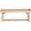 (7ft, Standard Legs) Wooden Workbench With Rear And Side MDF Up Stand 5