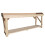 (7ft, Standard Legs) Wooden Workbench With Rear And Side MDF Up Stand 4