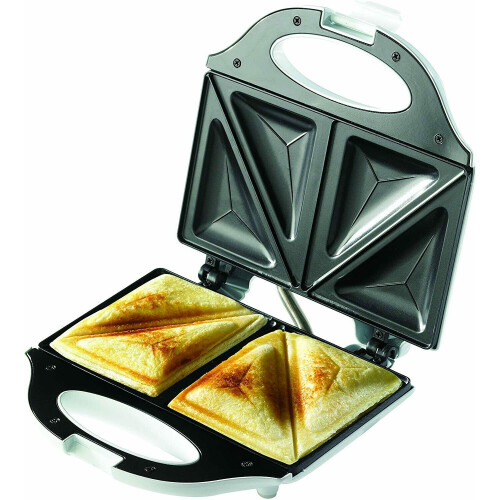 Fine Elements Deep Fill 2 Portion Sandwich Toaster, White - SDA1037 1