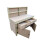 (6ft, Without Back Panel) Wooden MDF Top Storage Workbench With Lockable Cupboard and Drawers 10