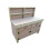 (7ft, With Back Panel) Wooden MDF Top Storage Workbench With Lockable Cupboard and Drawers 1