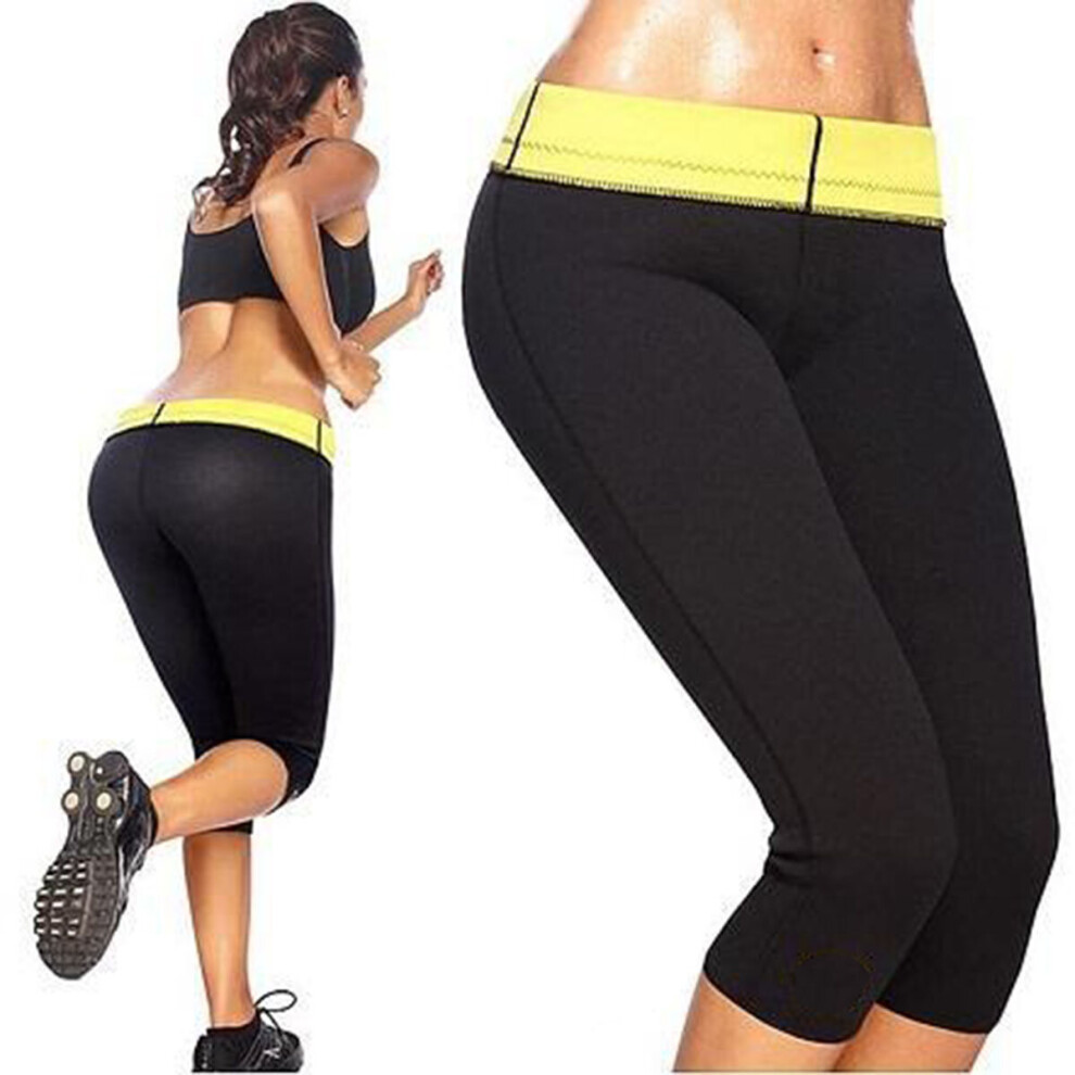 3XL) Womens Thermo Body Shaper Pants- Hot Slimming Compression Shapewear-  Workout Sweating Sauna Suit- Best Thighs Fat Burner for Weight Loss on OnBuy