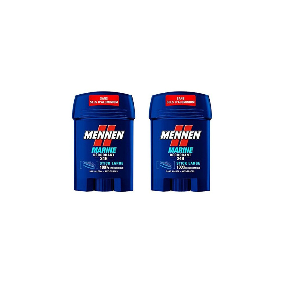 Mennen-Speed-Stick Mennen Navy 24Â H Deodorant 50Â Ml 2Â Pieces