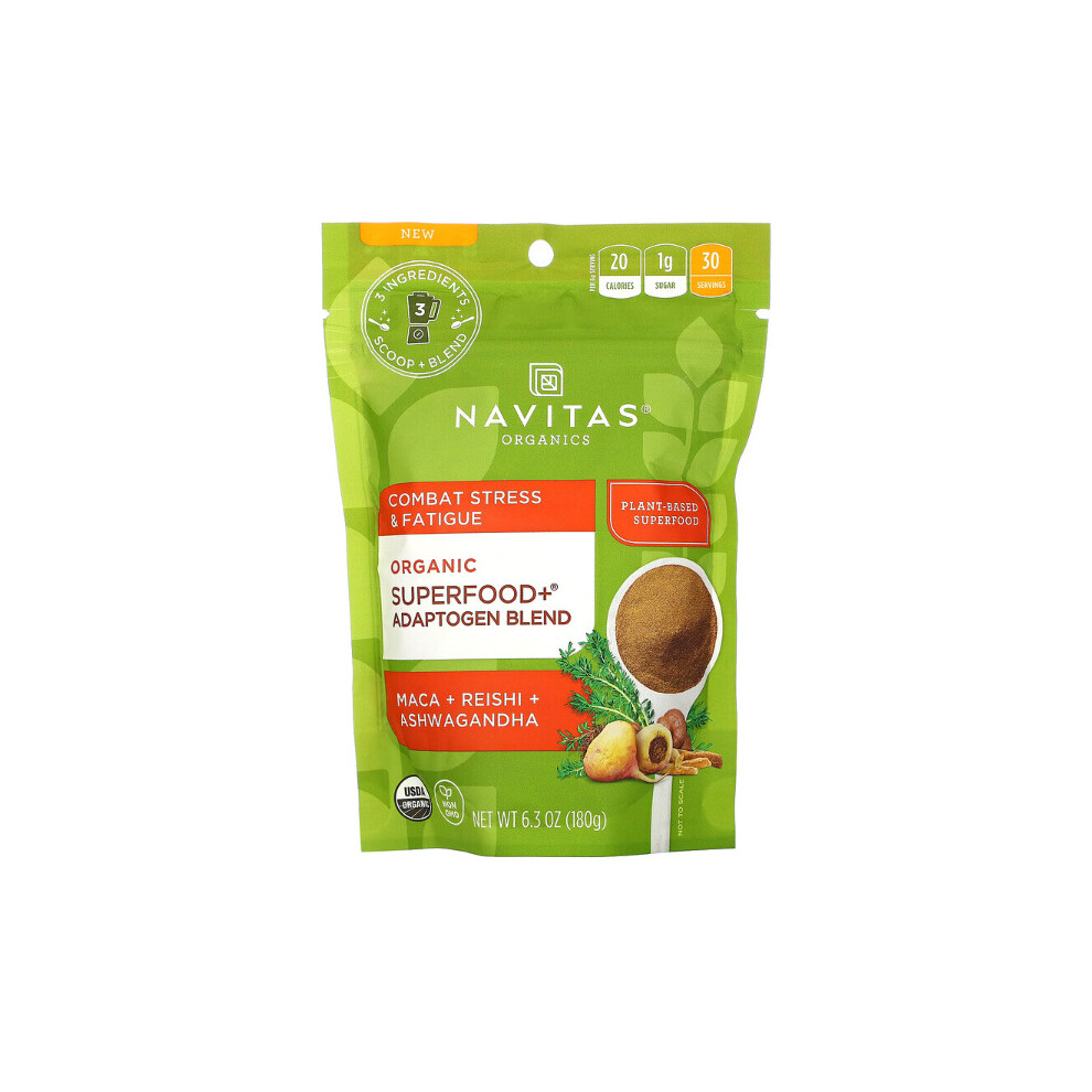 Navitas Organics , Organic Superfood & Adaptogen Blend, 180G