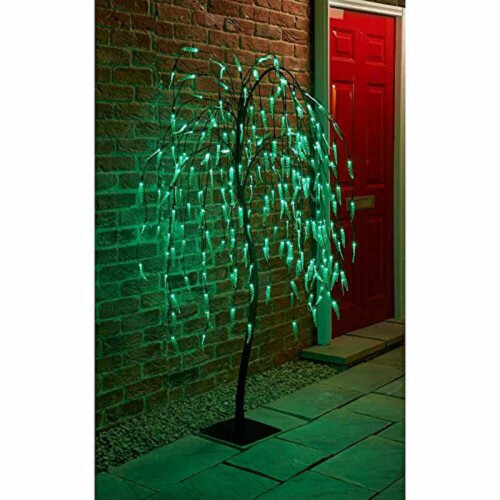 Spot On Dealz 5FT 240 LED Light Weeping Willow Tree Christmas Decor G-0175