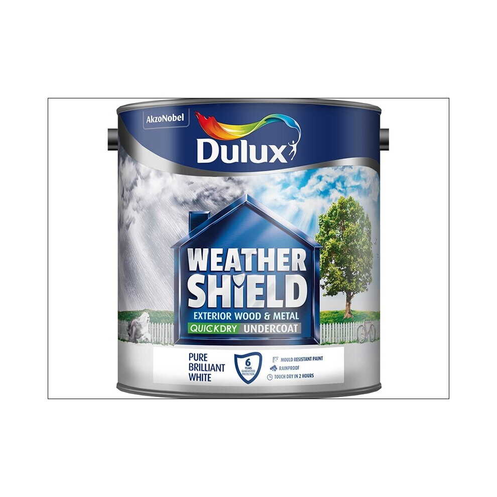 Dulux Weathershield Quick Dry Flex Undercoat White 2.5L