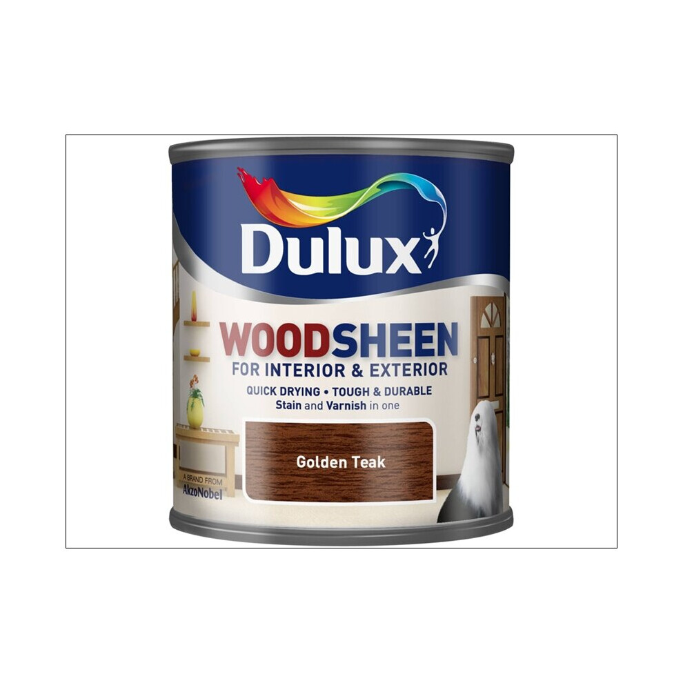 Dulux Quick Dry Interior/ Exterior Woodsheen Golden Teak 250ml