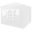 VidaXL 3 x 3m Garden Party Tent - White 1