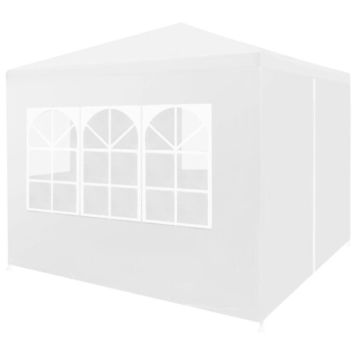 VidaXL 3 x 3m Garden Party Tent - White