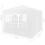 VidaXL 3 x 3m Garden Party Tent - White 2