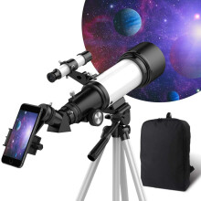 OYS Telescope, 70mm Aperture 400mm AZ Mount, Fully Multi-Coated Optics