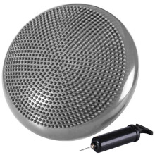 Kabalo Grey Stability Disc Wobble Cushion Balance Pad Fitness Accessory with Free Pump Included!