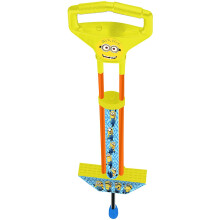 DESPICABLE ME Minion Pogo Stick with Super Bounce Spring, Durable Build & Non-Slip Foot Grip for Ages 5-8