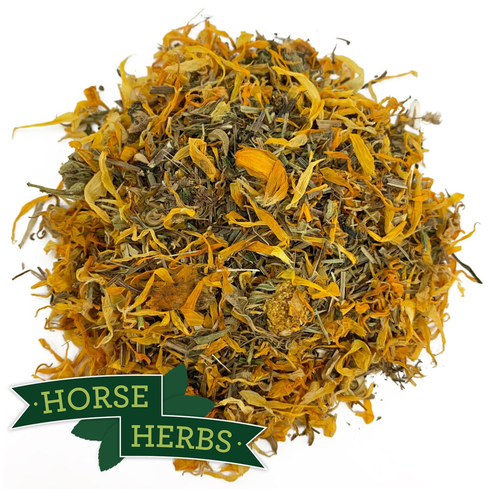 Horse Herbs Cleavers & Marigold 1kg - Horse Feed Supplement, Equine, Clivers