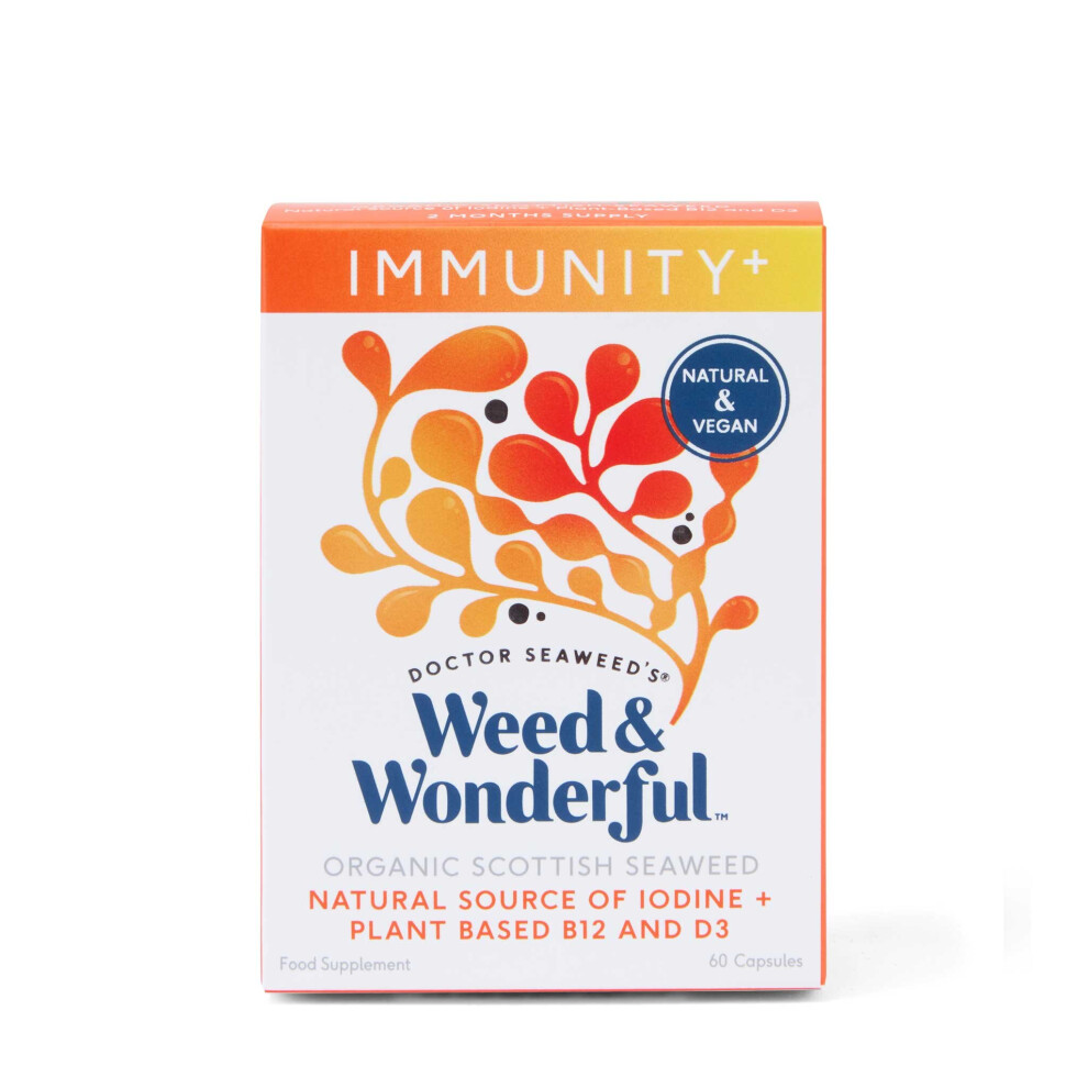 Doctor Seaweed's Weed & Wonderful Immunity+ Organic Seaweed Capsules