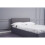 (3FT Single) Grey Upholstered Storage Ottoman gas side lift Bed 5
