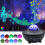 Ranpo Colorful Starry Projector Light Sky Galaxy Bluetooth USB Voice Control Music Player LED Night Light 1