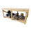 (7ft, Standard Legs) Wooden Workbench MDF Top 3FT Wide Garage Handmade 5