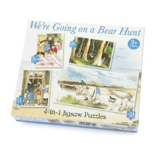 We're Going On A Bear Hunt 4 In 1 Childrens Jigsaw Puzzle - Board Game