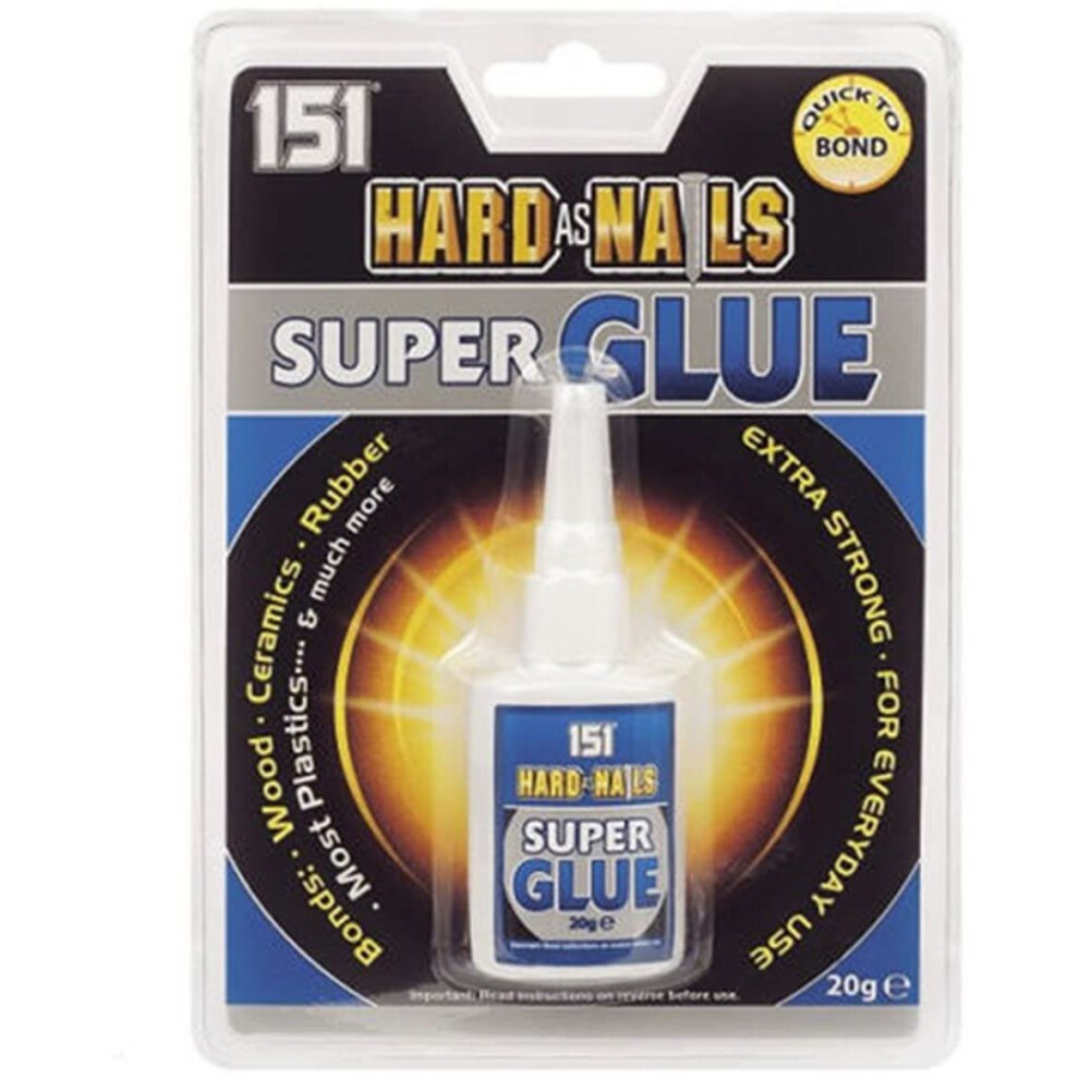 Hard As Nails Super Glue With Precision Nozzle 5050375046863