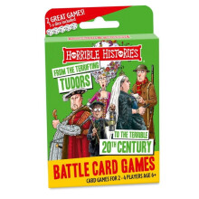 Horrible Histories Tudors Battle Card Family Game - Board Game